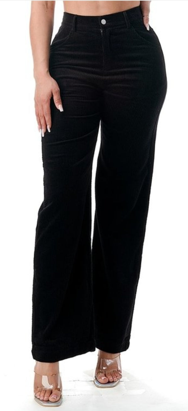 BLACK CORDUROY